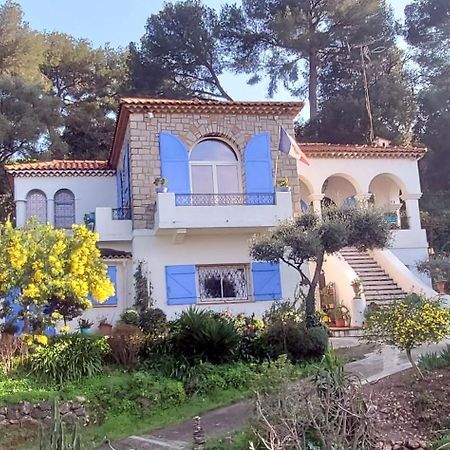 Magnifique "Gite De La Garoupe" Au Cap D'Antibes A 300M Des Plages Exterior foto